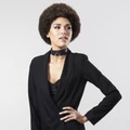 Kép 6/6 - Bijoux Indiscrets Maze Wide Choker With Leash