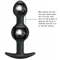Kép 4/6 - Pretty Love Heavy Balls Silicone Butt Plug