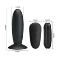Kép 2/5 - Pretty Love Mr. Play Remote Control Vibrating Anal Plug