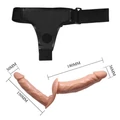 Kép 3/7 - Debra Wearable Harness Strap On Double Ended Realistic Dildo