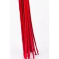 Kép 4/4 - Devil Sticks Calf Leather Handle Saddle Leather Tails