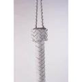 Kép 2/6 - Devil Sticks Kid Handle Kid Leather Braided Tails