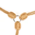 Kép 3/6 - Liebe Seele Bound You II Rope Collar To Wrist Cuffs Back Restraint