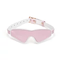 Kép 1/5 - Liebe Seele White &amp; Pink Fairy Goat Leather Blindfold