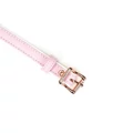 Kép 5/6 - Liebe Seele White &amp; Pink Fairy Goat Leather Ball Gag