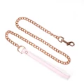 Kép 3/6 - Liebe Seele White &amp; Pink Fairy Goat Leather Collar