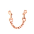 Kép 6/6 - Liebe Seele White &amp; Pink Fairy Goat Leather Hand Cuffs