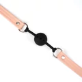 Kép 4/6 - Liebe Seele Pink Organosilicon Ball Gag