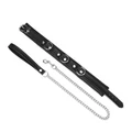 Kép 8/9 - Liebe Seele Black Bond Collar With Leash