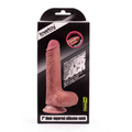 Kép 7/7 - Lovetoy 7 Dual-Layered Silicone Nature Cock