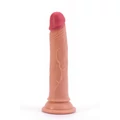 Kép 2/6 - Lovetoy 7 Dual-Layered Silicone Nature Cock