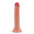 Kép 3/6 - Lovetoy 7 Dual-Layered Silicone Nature Cock