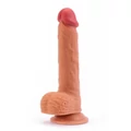 Kép 2/8 - Lovetoy 8.5 Dual-Layered Silicone Dildo