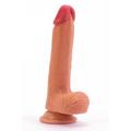 Kép 3/8 - Lovetoy 8 Dual-Layered Silicone Dildo