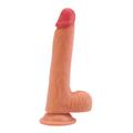 Kép 1/8 - Lovetoy 8 Dual-Layered Silicone Dildo