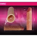 Kép 2/3 - Lovetoy Pleasure X-Tender Penis Sleeve
