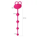 Kép 2/4 - Lovetoy 10 Silicone Frog Anal Beads