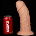 Kép 2/14 - Lovetoy 9.5 Realistic Curved Dildo