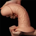 Kép 9/14 - Lovetoy 9.5 Realistic Curved Dildo