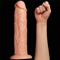 Kép 2/15 - Lovetoy 11 Realistic Long Vibrating Dildo