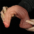 Kép 3/7 - Lovetoy 9.5 Dual-Layered Liquid Silicone Nature Cock