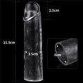 Kép 2/7 - Lovetoy Flawless Clear Penis Sleeve Add 1