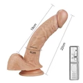 Kép 3/4 - Lovetoy 8.5 Real Extreme Vibrating Dildo