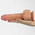 Kép 5/7 - Lovetoy 8.5 Dual-Layered Silicone Rotating Nature Cock Anthony