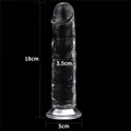 Kép 3/5 - Lovetoy 7.0 Flawless Clear Dildo