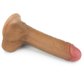 Kép 6/7 - Lovetoy 7 Dual-Layered Silicone Nature Cock