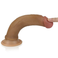 Kép 4/5 - Lovetoy 7 Dual-Layered Silicone Nature Cock