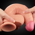 Kép 6/8 - Lovetoy 10 Dual Layered Silicone Nature Cock