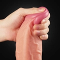 Kép 8/8 - Lovetoy 10 Dual Layered Silicone Nature Cock
