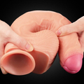 Kép 4/8 - Lovetoy 11 Dual-Layered Silicone Nature Cock