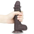 Kép 3/6 - Lovetoy 7.0 Sliding-Skin Dual Layer Dong