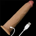 Kép 5/8 - Lovetoy 9.0 Dual Layered Platinum Silicone Rotator