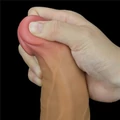 Kép 7/8 - Lovetoy 9.0 Dual Layered Platinum Silicone Rotator