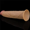 Kép 8/8 - Lovetoy 9.0 Dual Layered Platinum Silicone Rotator