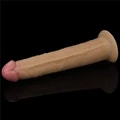 Kép 3/10 - Lovetoy 10 Dual Layered Platinum Silicone Rotator