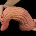 Kép 6/14 - Lovetoy 10 Dual-Layered Silicone Nature Tongue