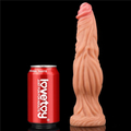 Kép 4/11 - Lovetoy 9.5 Dual-Layered Silicone Nature Cock