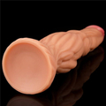 Kép 8/11 - Lovetoy 9.5 Dual-Layered Silicone Nature Cock