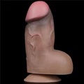 Kép 9/9 - Lovetoy 7 Dual-Layered Silicone Nature Cock