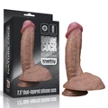 Kép 1/9 - Lovetoy 7.5 Dual-Layered Silicone Nature Cock