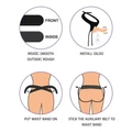Kép 13/15 - Lovetoy 8.5 Vibrating Easy Strapon Set