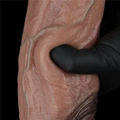 Kép 12/12 - Lovetoy 11 Dual Layered Silicone Cock XXL