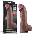 Kép 1/9 - Lovetoy 13 Dual Layered Silicone Cock XXL