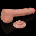 Kép 6/15 - Lovetoy 11.5" King Sized Sliding Skin Dual Layer Dong