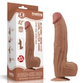 Kép 2/15 - Lovetoy 12 King Sized Sliding Skin Dual Layer Dong