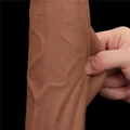 Kép 5/15 - Lovetoy 12 King Sized Sliding Skin Dual Layer Dong